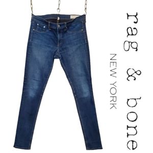 RAG & BONE Bedford Skinny Stretch Blue Jeans Size 31 (Inseam 31")
